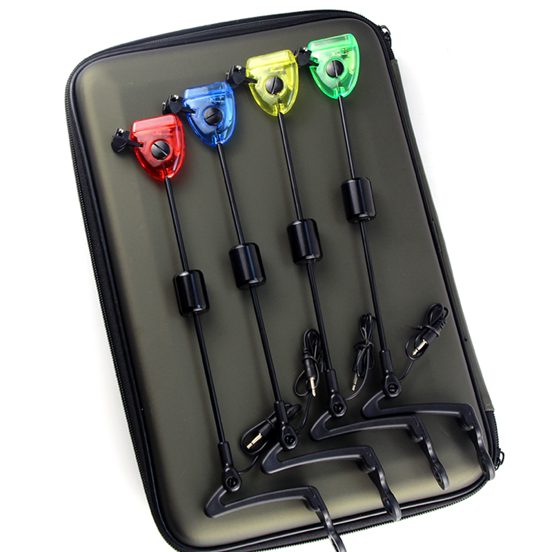 Fish Alarm - Fishing Swingers Set LED-verlichte visbeetindicator Visgerei