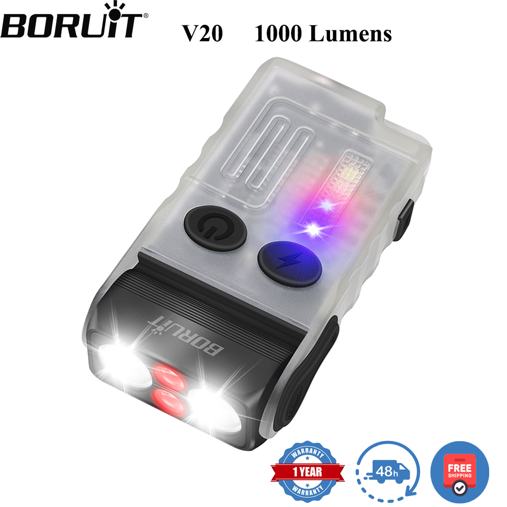 Fishing Light - BORUiT V20 Fluorescentie Zoemer EDC LED