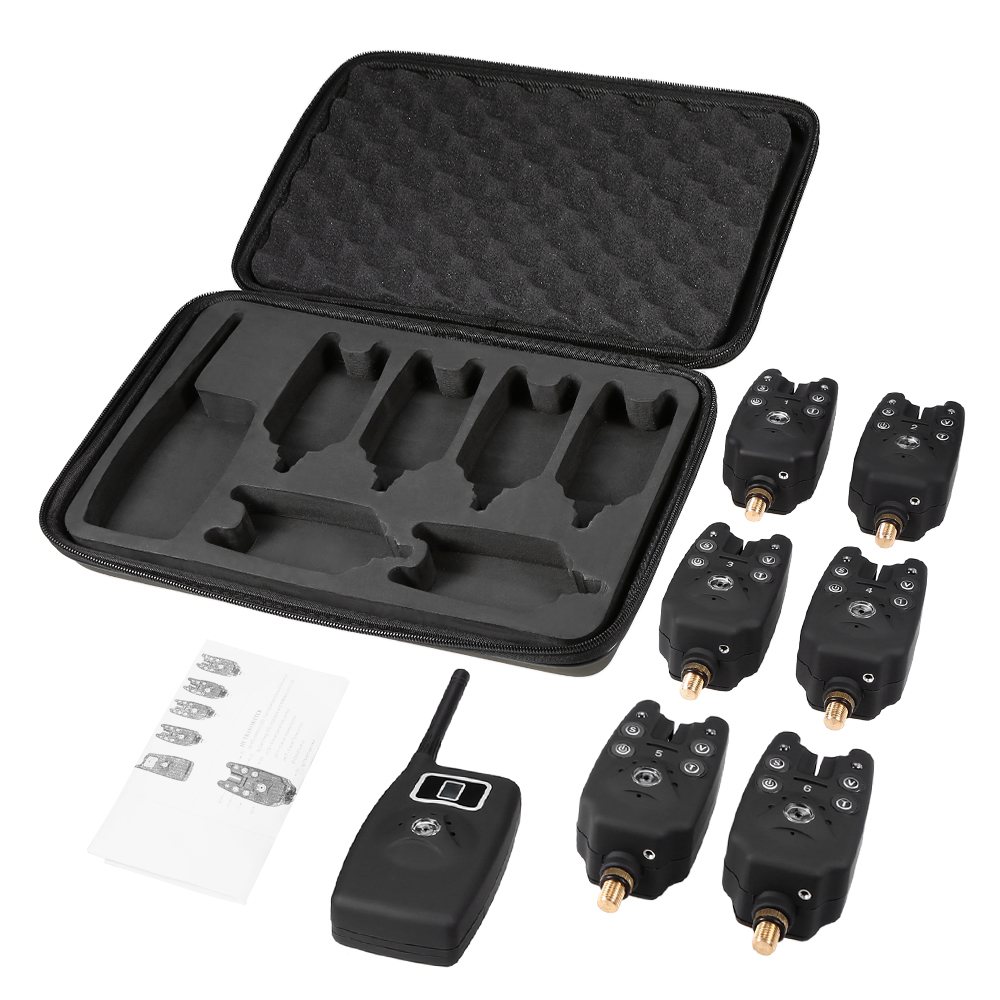 Fish Alarm - Lixada Draadloze Vissen Beet Alarmen Set