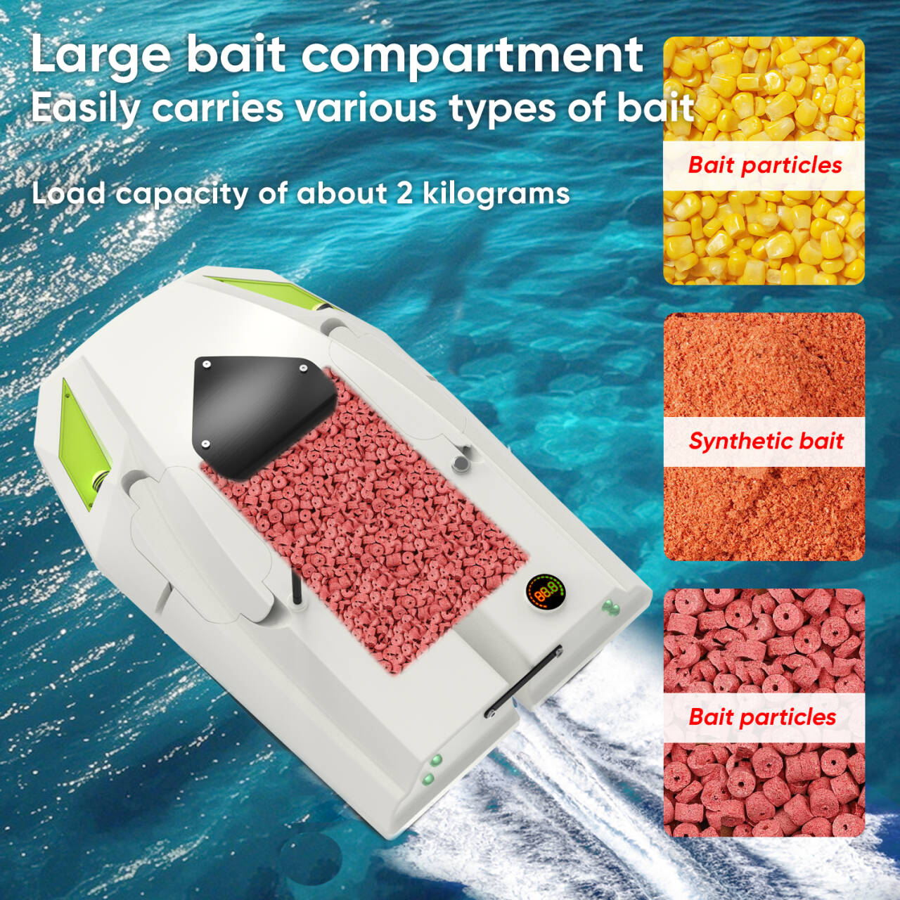100 GPS karpervisboot met hoge - Fishing Gps recensie en prijs