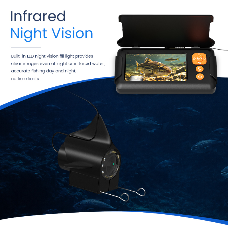 Viscamera 4,3'' Scherm 15M/30M - Fish Finder Cable recensie en prijs