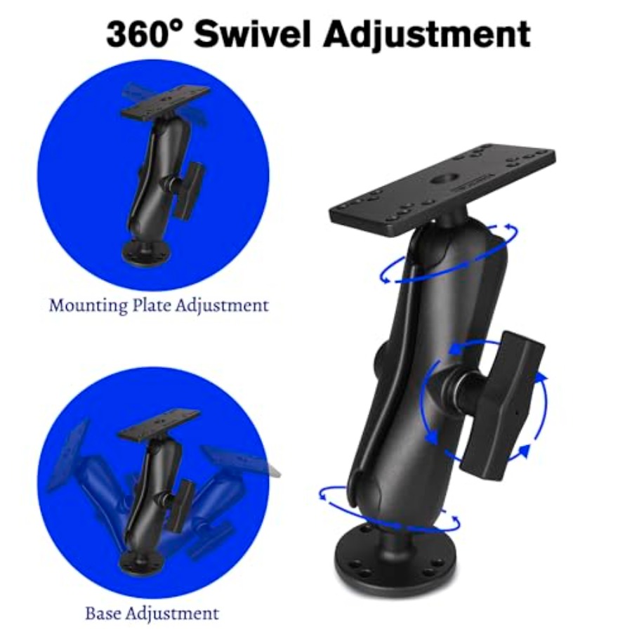 Kajak/boot fishfinder-houder:  - Fish Finder Mount recensie en prijs