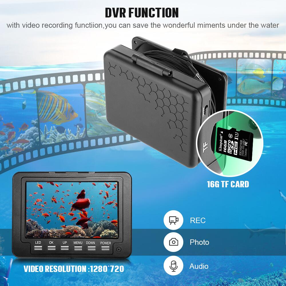 Onderwaterviscamera  - 5000 mA - Fish Finder Portable recensie en prijs